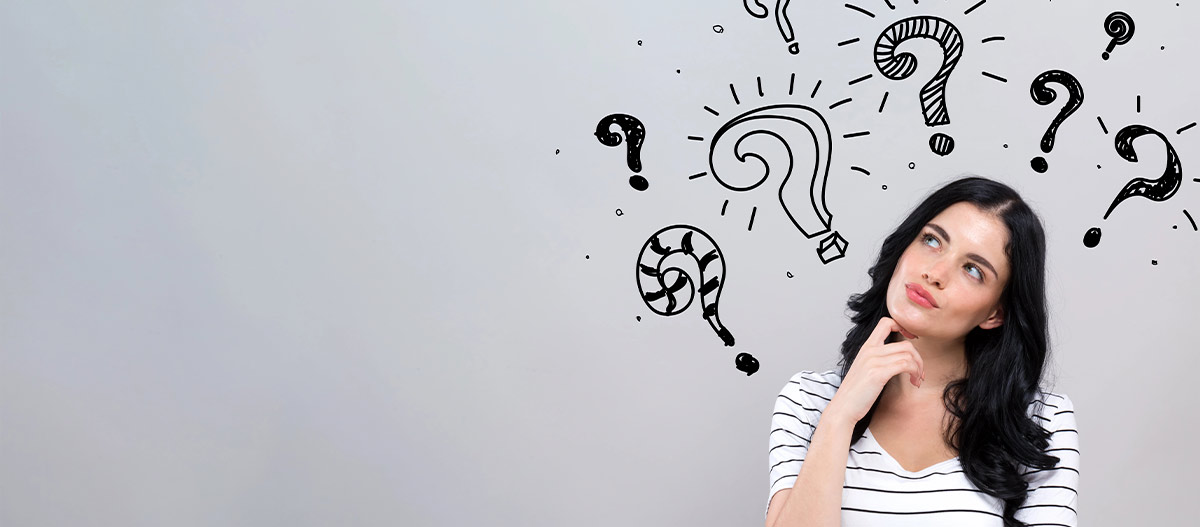 Woman thinking